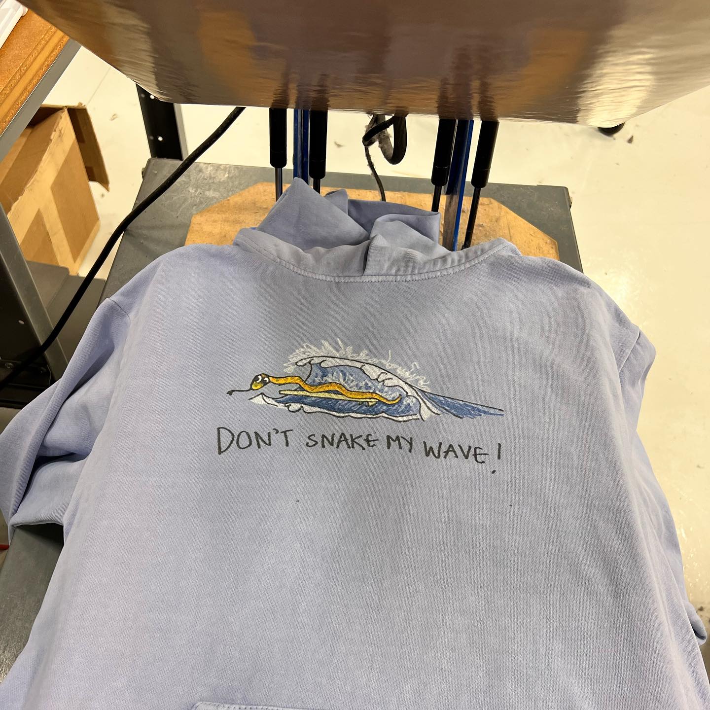 DON'T SNAKE MY WAVE HOODIE