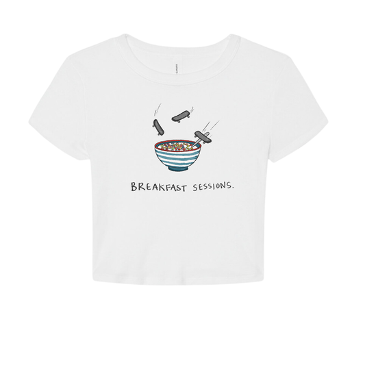 BREAKFAST SESSIONS BABY TEE