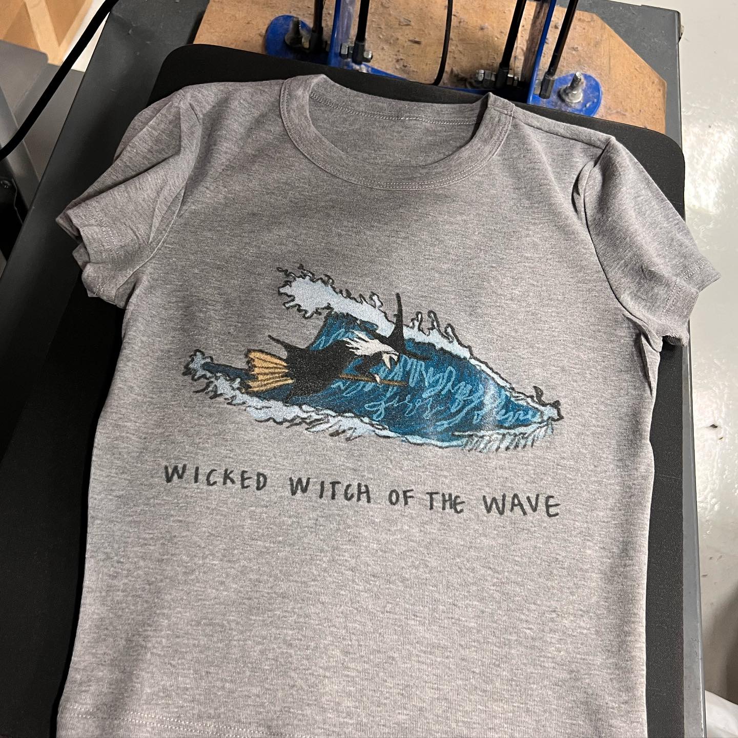 WICKED WITCH OF THE WAVE BABY TEE