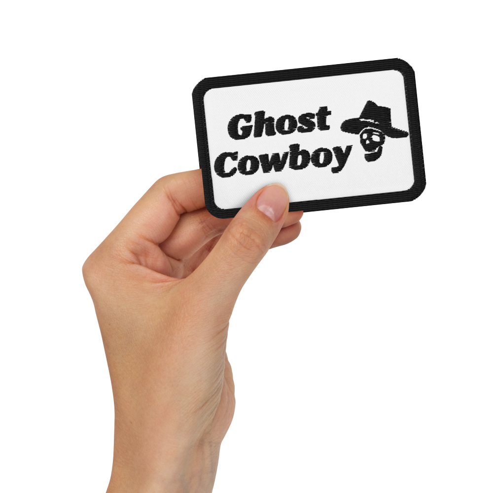 Ghost Cowboy Patch