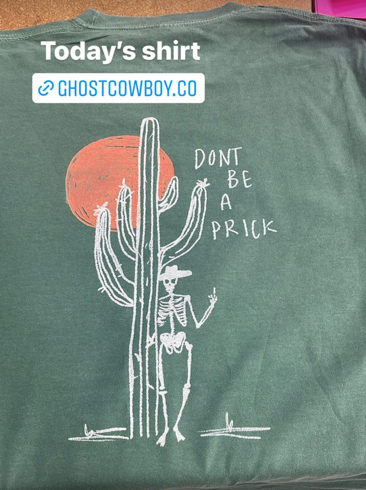DON'T BE A PRICK TEE